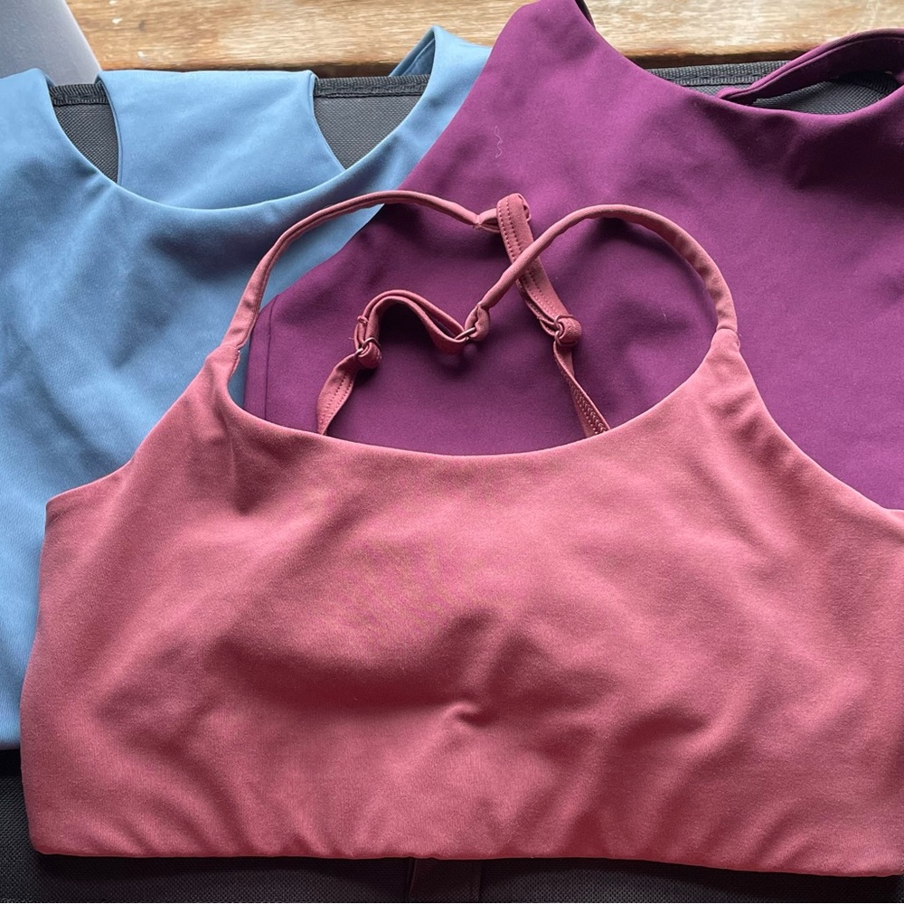 Bundle of 3 Girlfriend Collective bras